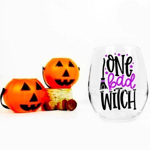Halloween Wine Glasses
